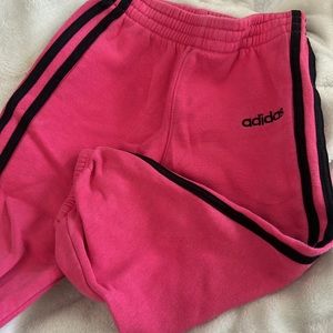 Adidas Baby Pink Sweatpants Size 18 M
